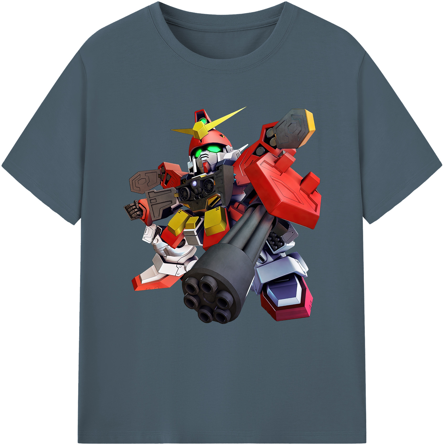 （画像用） 機動戦士ガンダム Mobile Suit Gundam 綿100％半袖Tシャツ（フロントプリント）